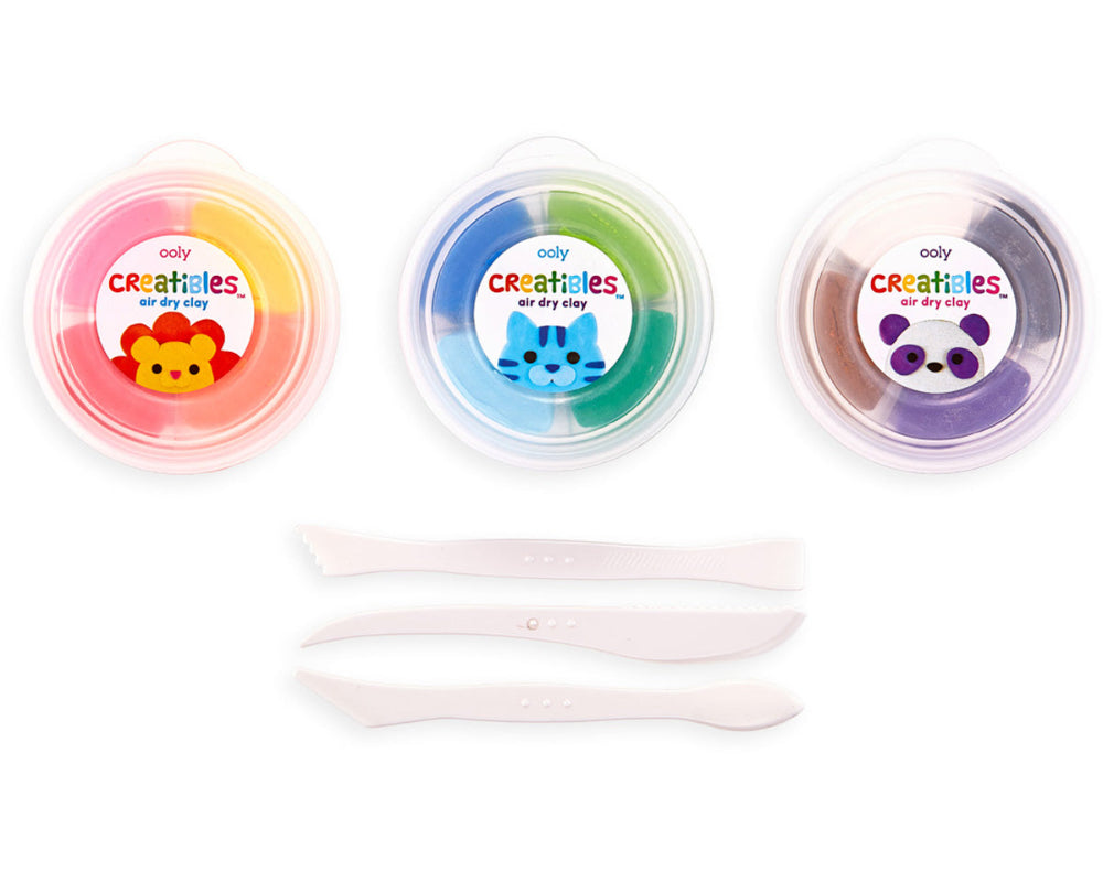 OOLY creatibles klei set 12 kleuren 6 jr+2