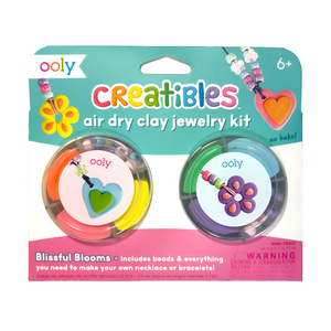 OOLY creatibles set jewelry Blissful Blooms 6 jr+