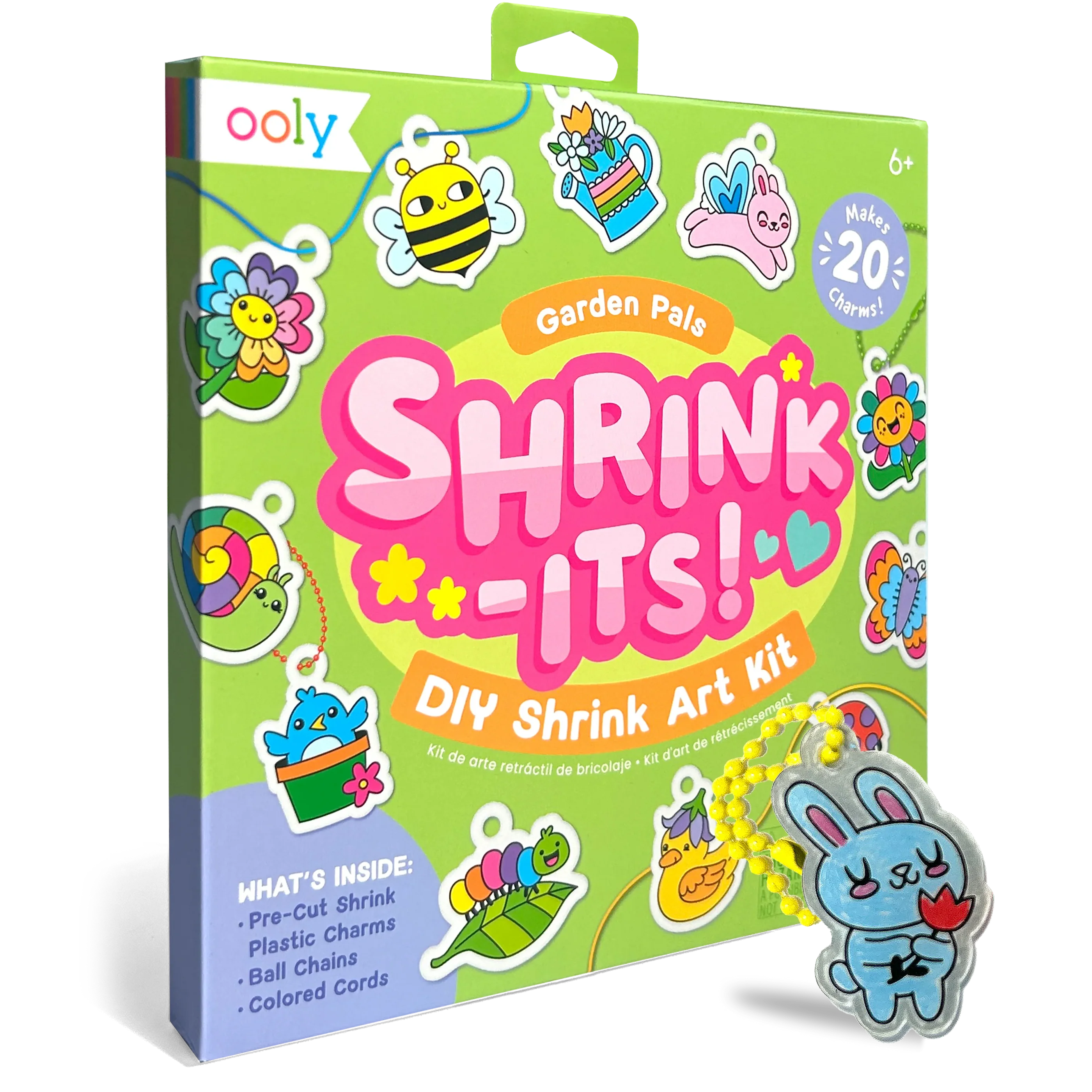 OOLY shrink-its DIY art kit Garden Pals 6 jr+ kopen