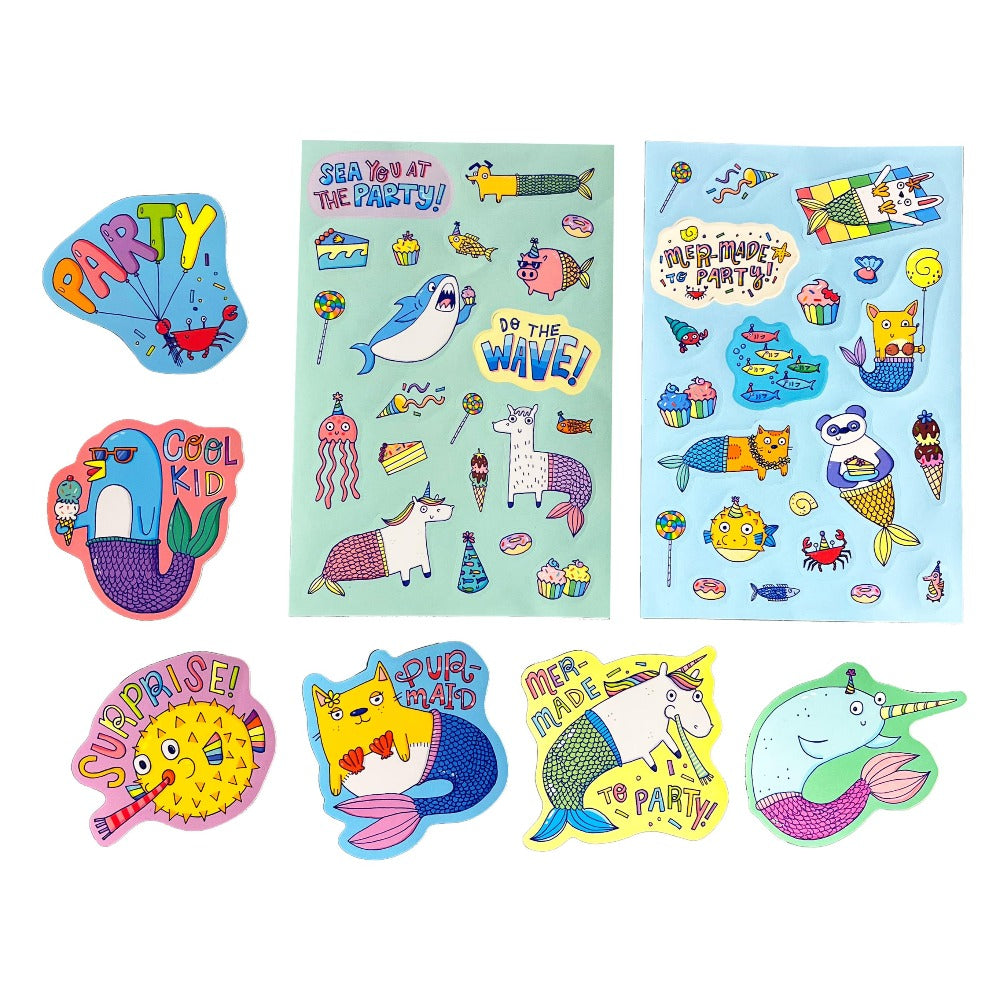 OOLY stickiville geurstickers Mer-made to party kopen