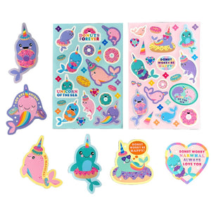 OOLY stickiville geurstickers Nom nom narwals