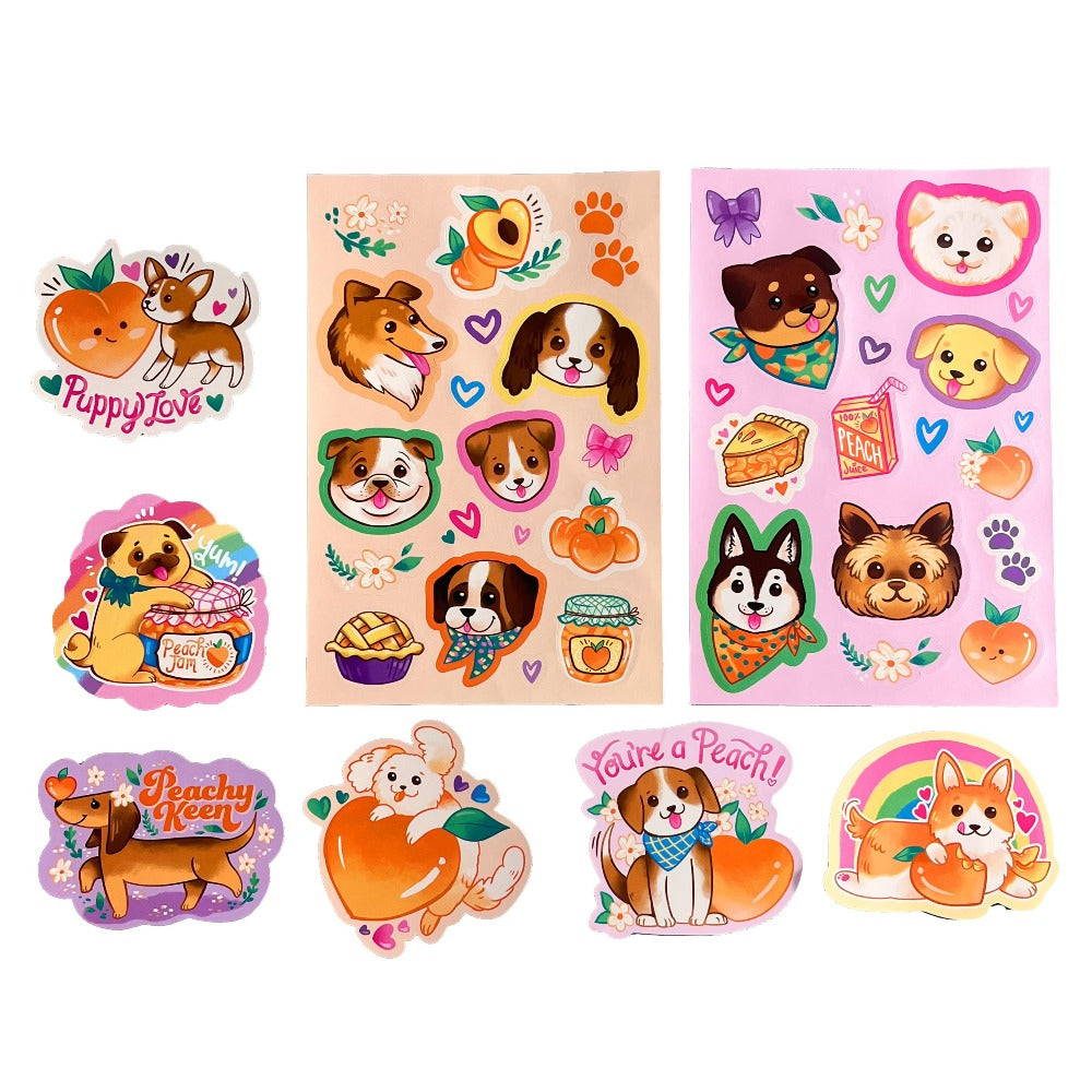 OOLY stickiville geurstickers Puppies &amp; Peaches kopen