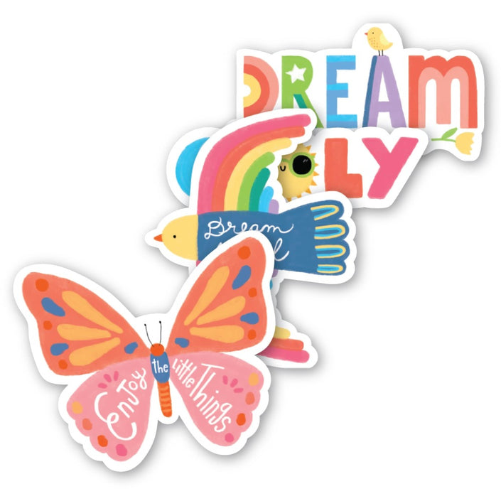 OOLY stickiville stickers Dream vinyl 4 stks