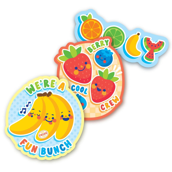 OOLY stickiville stickers Fruit friends vinyl 4 stks
