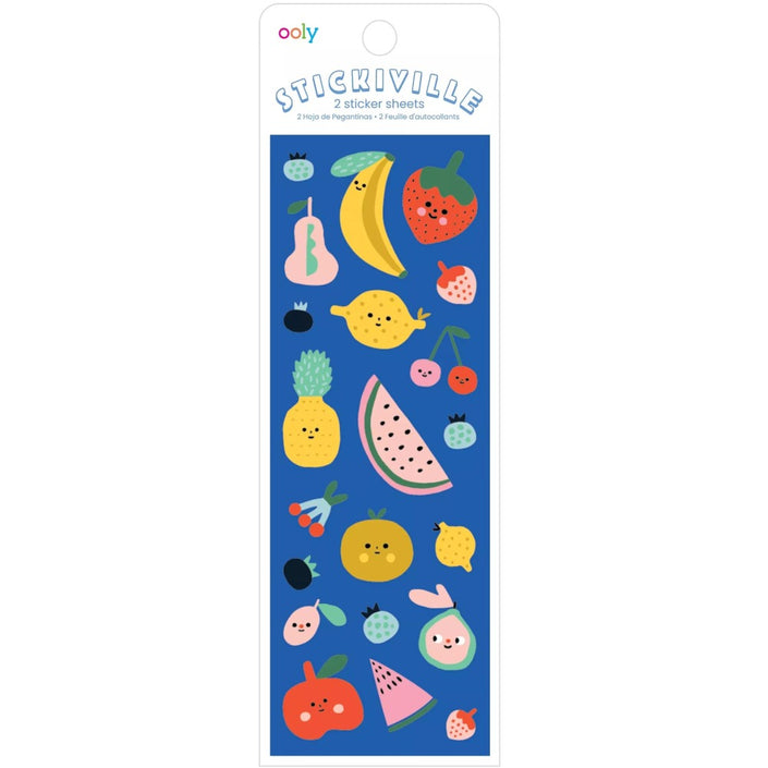 OOLY stickiville stickers Fruit salad