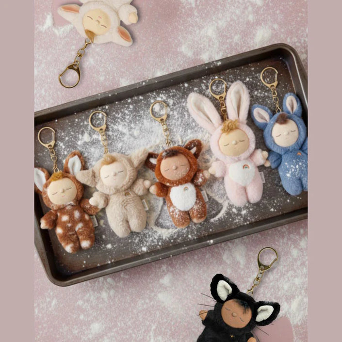 Olli Ella Cozy Bag Charm Lamby Pip b