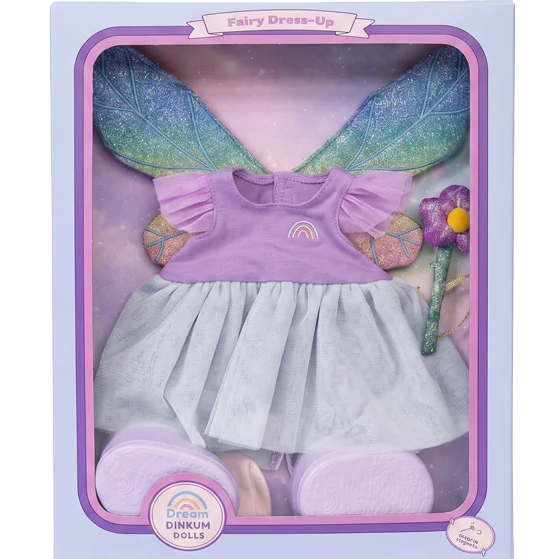 Olli Ella Dinkum Doll Fairy outfit set 3 jr+