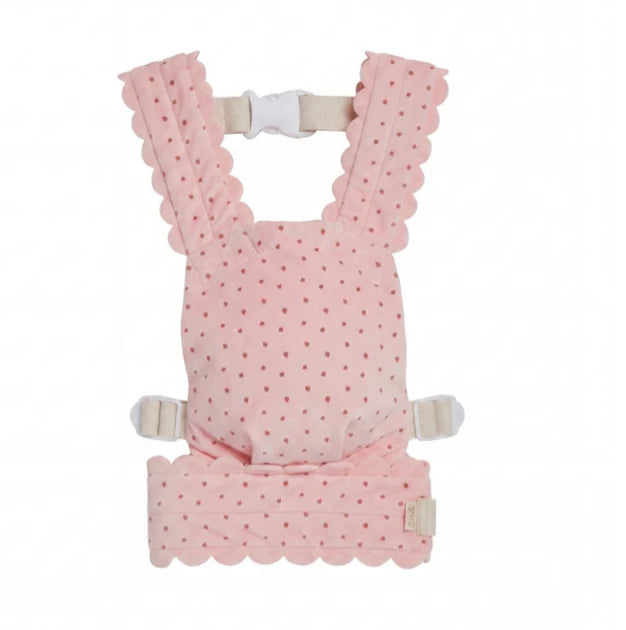 Olli Ella Dinkum poppendraagzak Strawberry 9353515058402