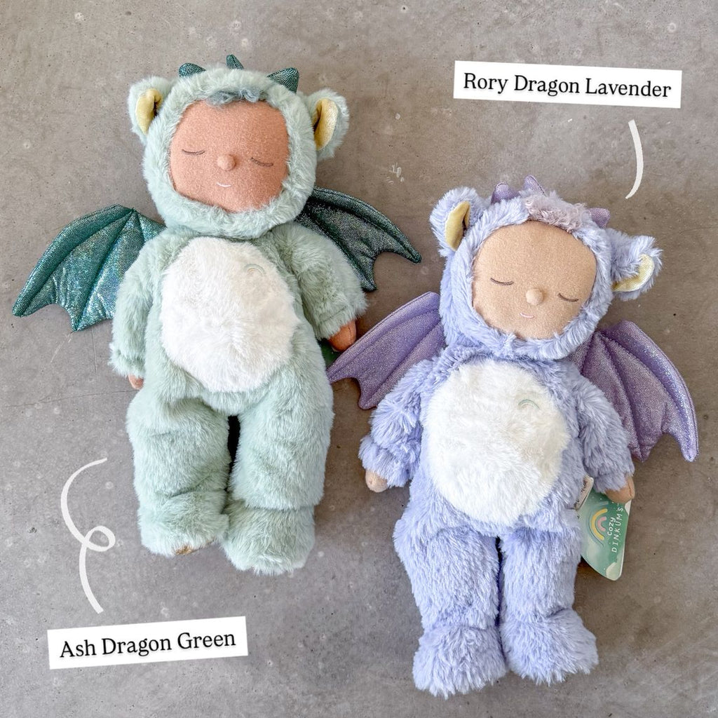 Olli Ella Cozy Dinkum Doll Ash Dragon Green kopen