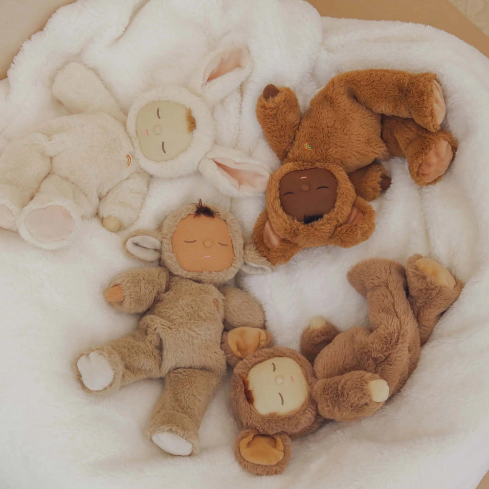 Olli Ella Cozy Dinkums Mousy Pickle pluche + polyester 