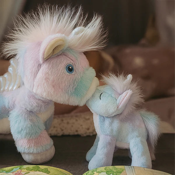 Olli Ella Dinkum Unicorn Dazzle Rainbow 25 cm