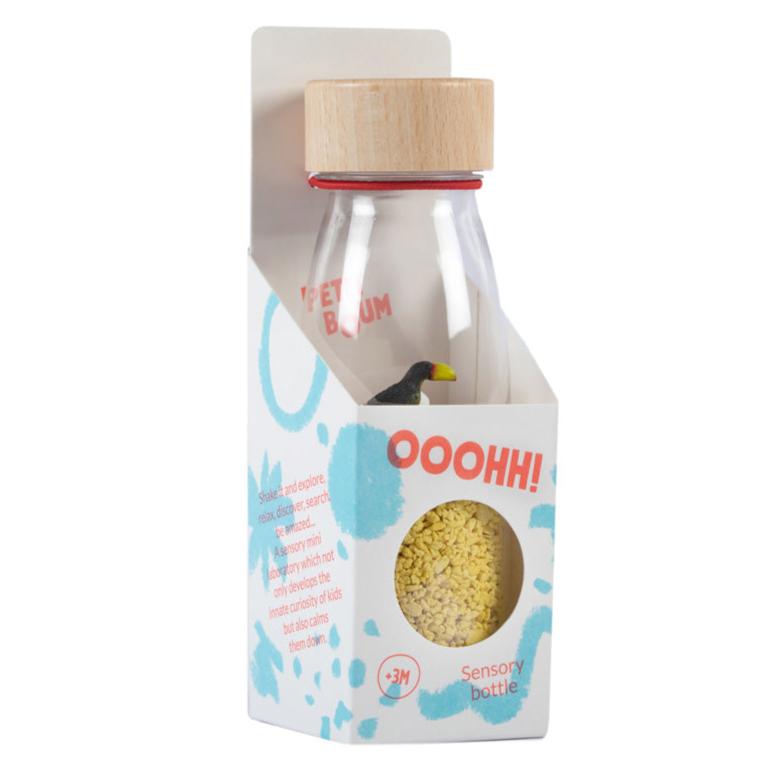 Petit Boum sensorische fles Sound Toucan 3 mnd+