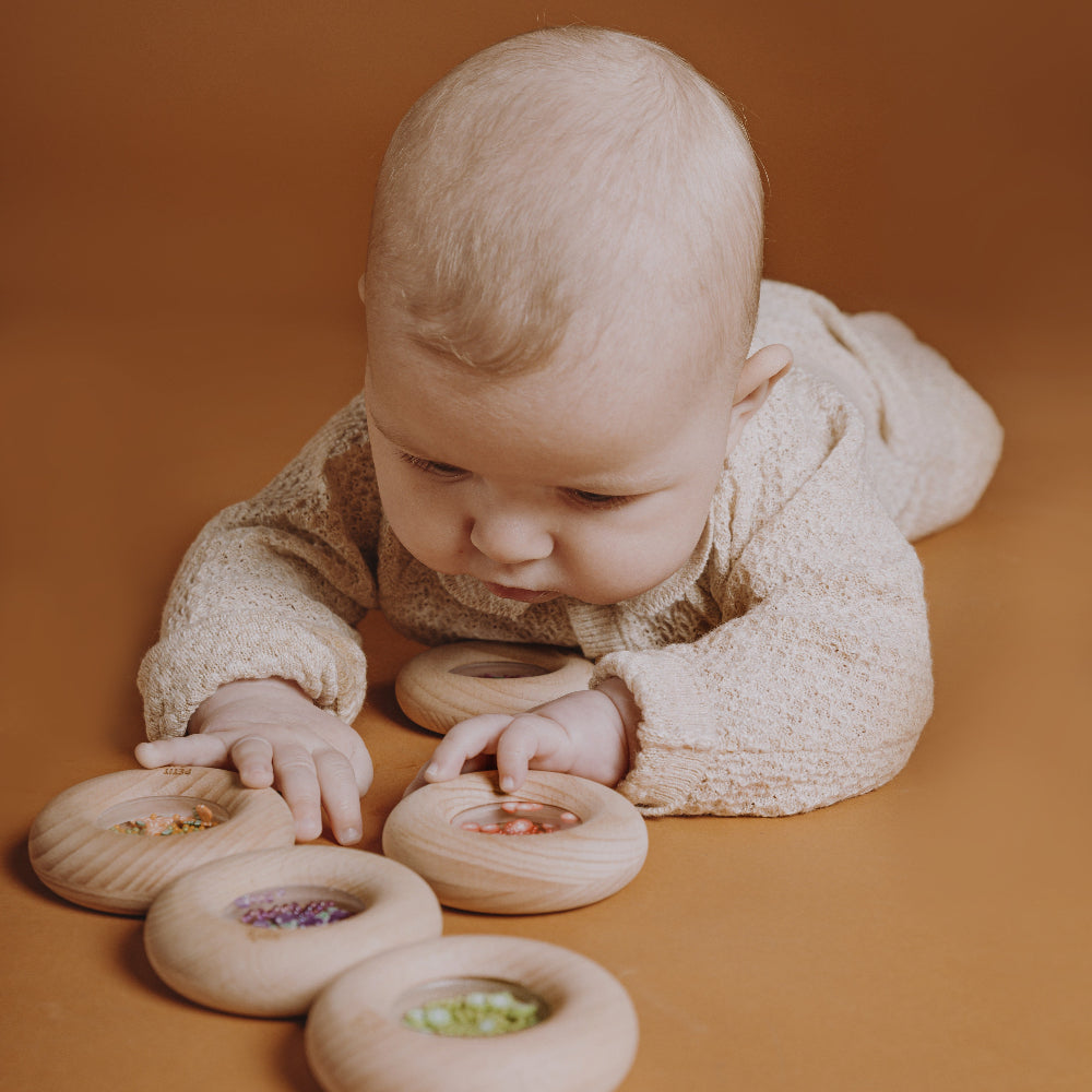 Petit Boum sensorische donut wortels 6 mnd +PBSDCARc