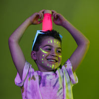 Petit Boum sensorische fles Float pink glow in the dark 3 mnd+PBFFLUOPe