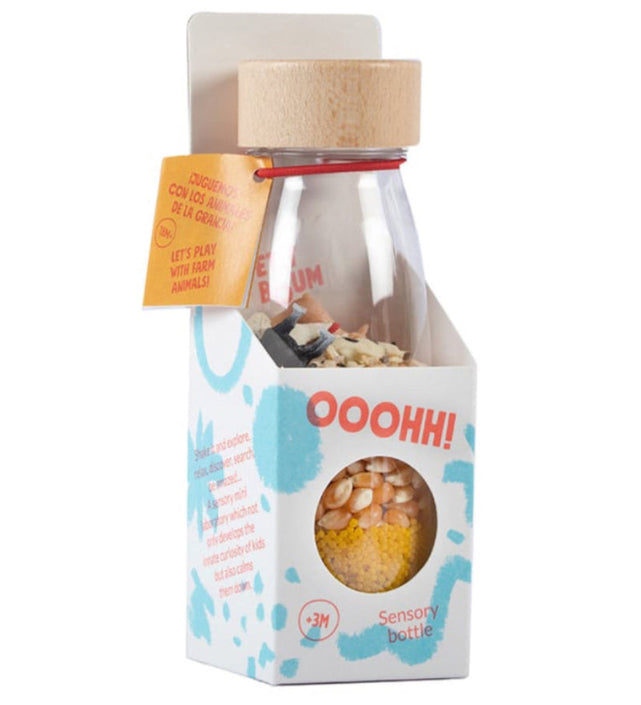 Petit Boum sensorische fles Spy Farm 3 mnd+PBSPYFARM