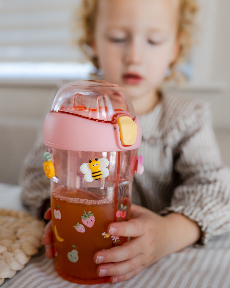 Petit Monkey 2 in 1 drinkfles Sparkling Fruits DB51-R