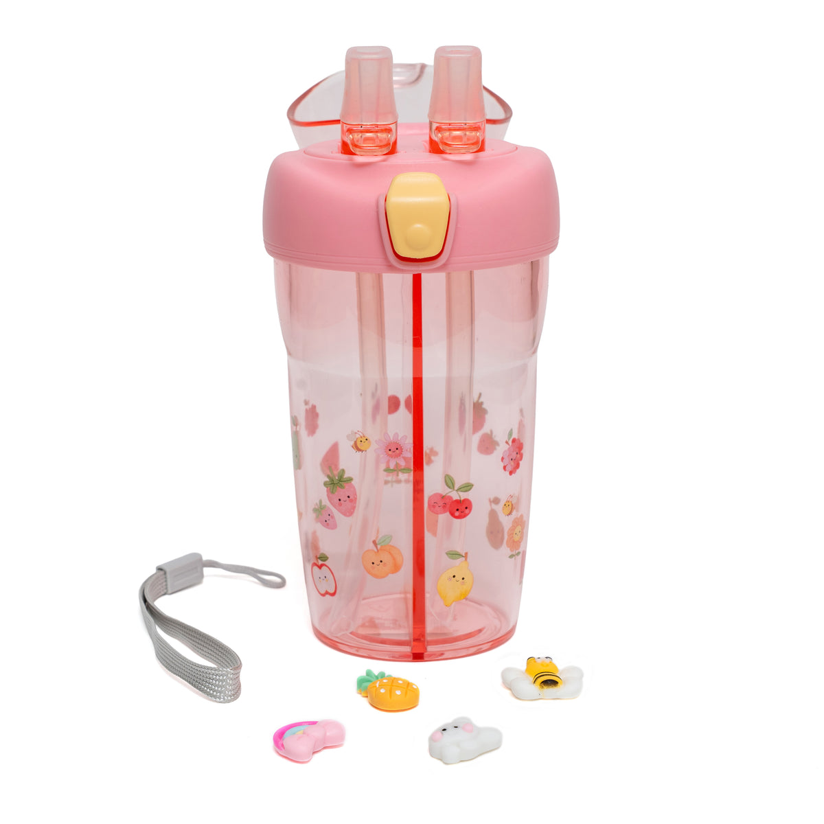 Petit Monkey 2 in 1 drinkfles Sparkling Fruits