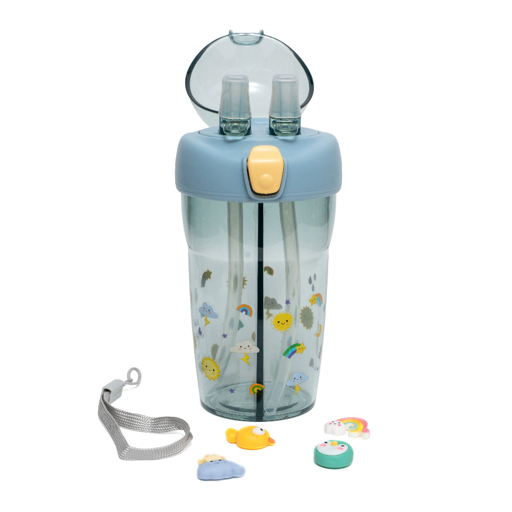 Petit Monkey 2 in 1 drinkfles Sparkling Sky