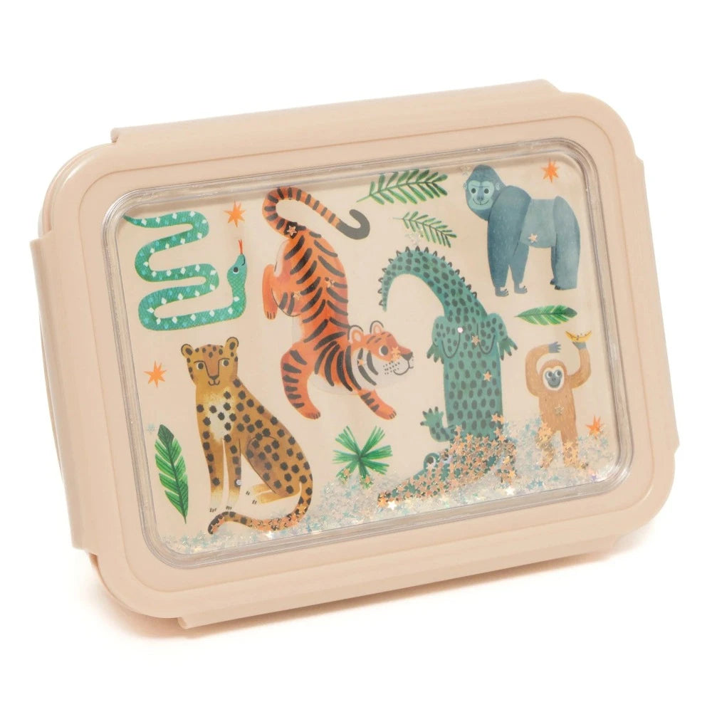 Petit Monkey broodtrommel bento upside down animals