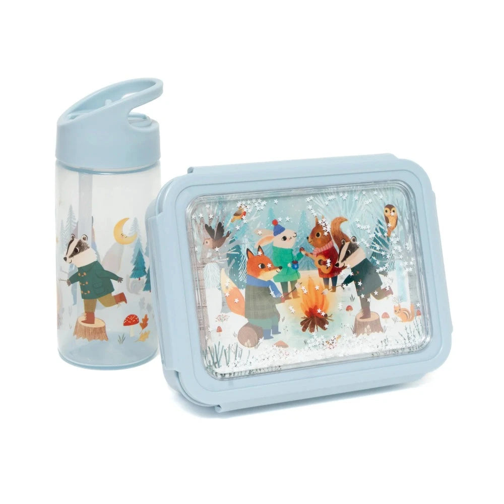 Petit Monkey drinkfles bonfire animals