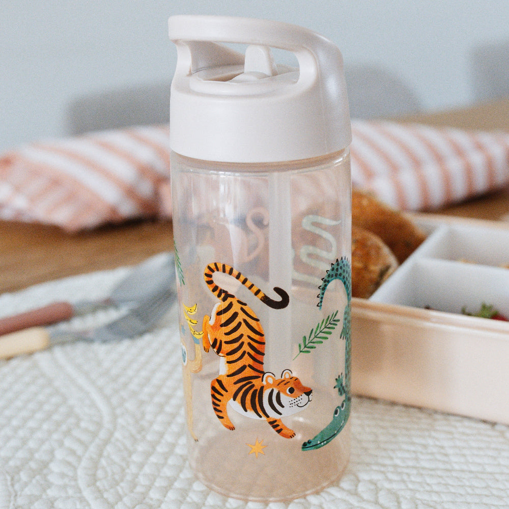Petit Monkey drinkfles upside down animalsDB48-Rb