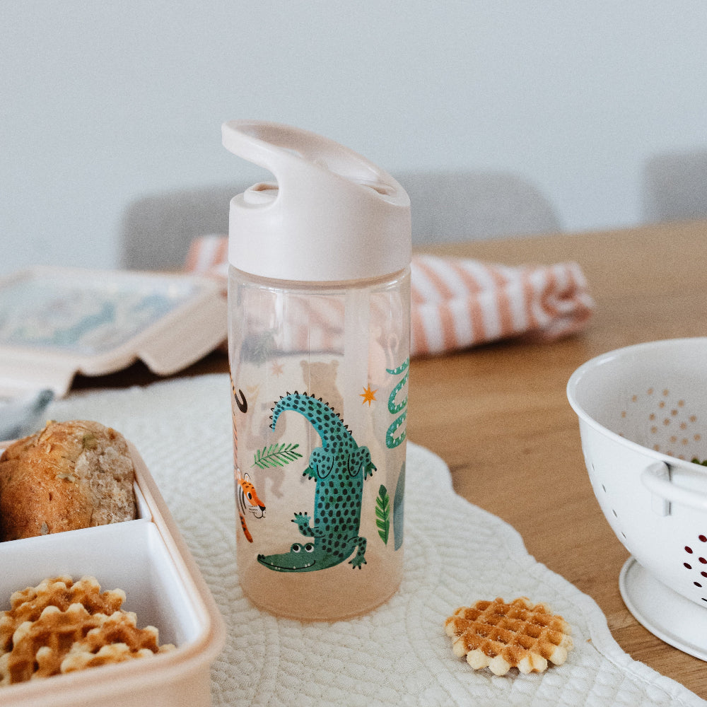 Petit Monkey drinkfles upside down animals 8719244227006