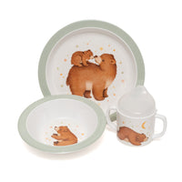 Petit Monkey melamine bakje Bear and StarsMB19-Rf
