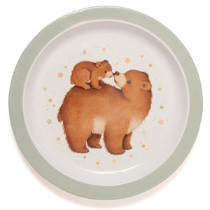 Petit Monkey melamine bord Bear and StarsMPB41-R