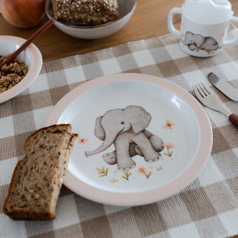 Petit Monkey melamine bord Elephant MPB40-R