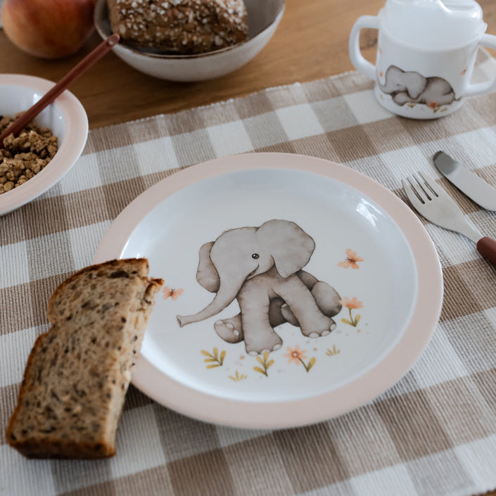 Petit Monkey melamine bord ElephantMPB40-Rd