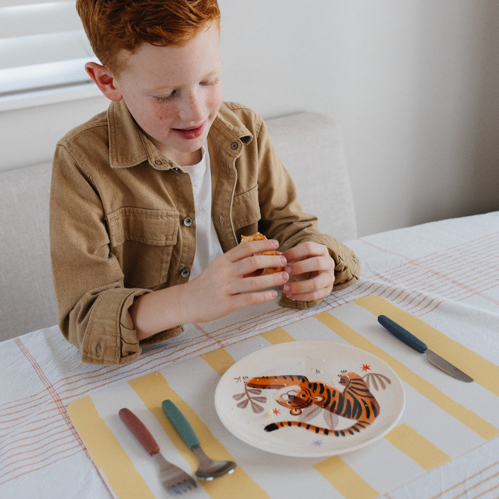 Petit Monkey melamine bord Tiger kopen