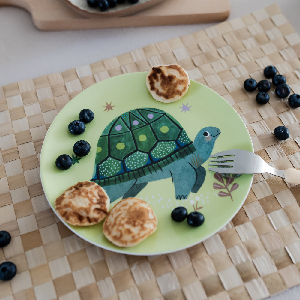 Petit Monkey melamine bord Turtle kopen