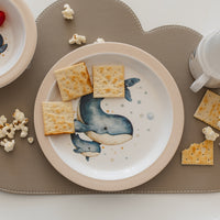 Petit Monkey melamine bord WhaleMPB39-Rc