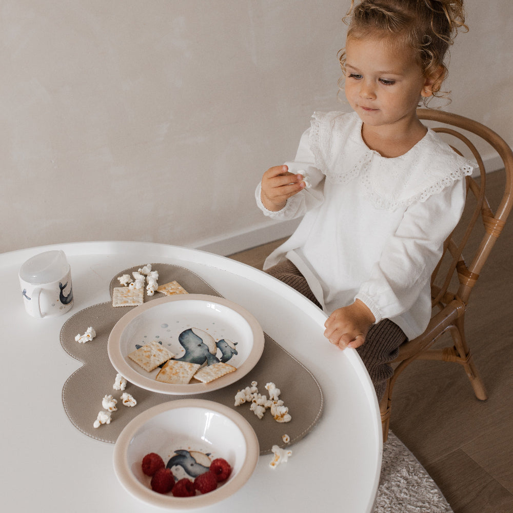 Petit Monkey melamine bord Whale