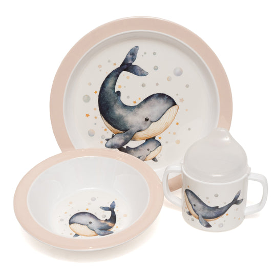 Petit Monkey melamine bord Whale