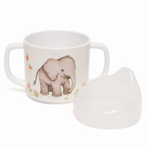 Petit Monkey melamine tuitbeker met oren Elephant