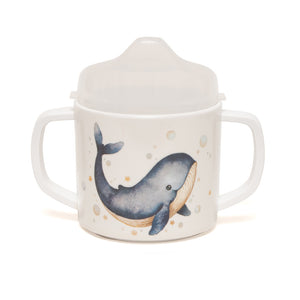 Petit Monkey melamine tuitbeker met oren WhaleMCB22-R