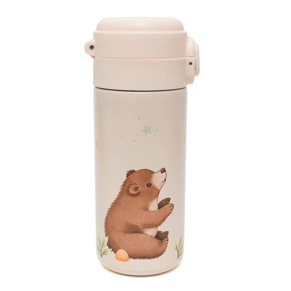 Petit Monkey stainless steel drinkfles Bear