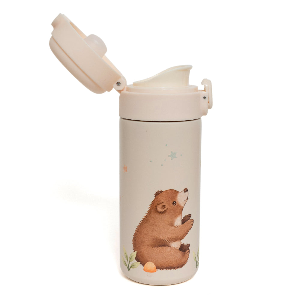 Petit Monkey stainless steel drinkfles Bear VSB6-R