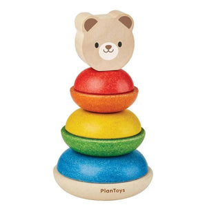 Plan Toys stapeltoren beer 12 mnd