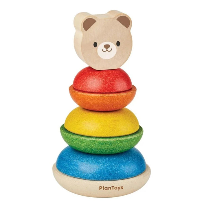 Plan Toys stapeltoren beer 12 mnd