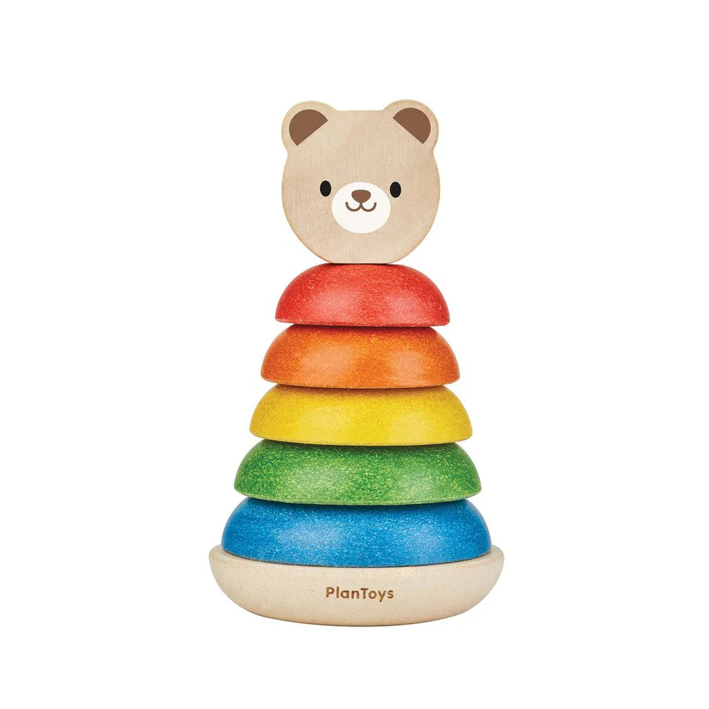 Plan Toys stapeltoren beer 12 mnd 8854740054876