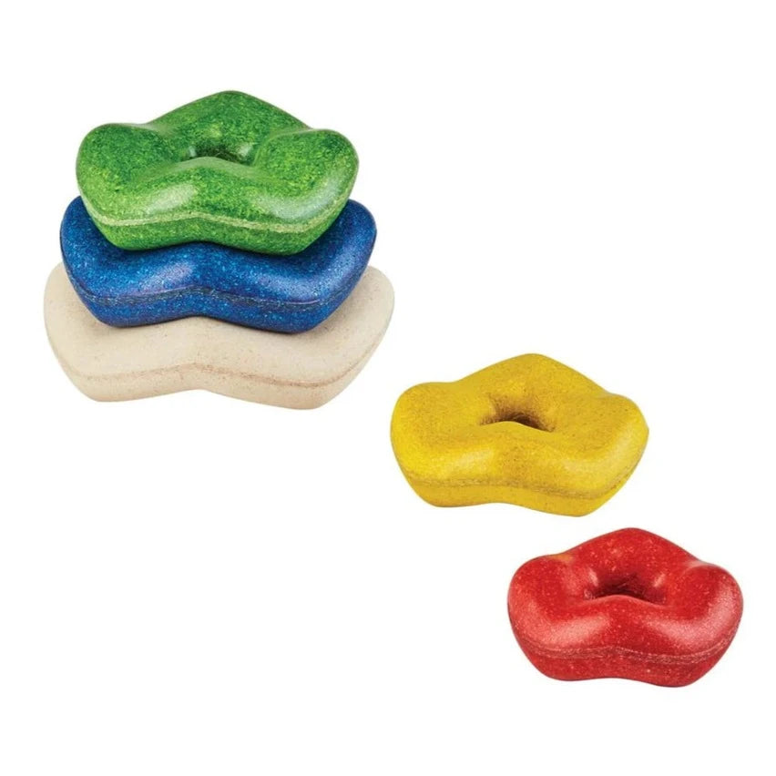 Plan Toys wave stapeltoren 5 mnd+ 8854740054869