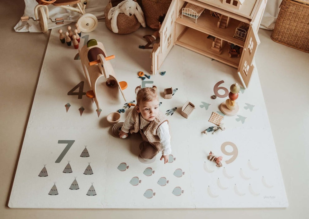 Play & Go speelmat numbers dots 180 x 180 cm