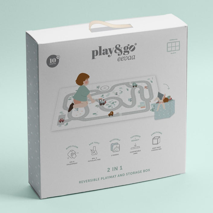 Play & Go speelmat Road 180 x 120 cm