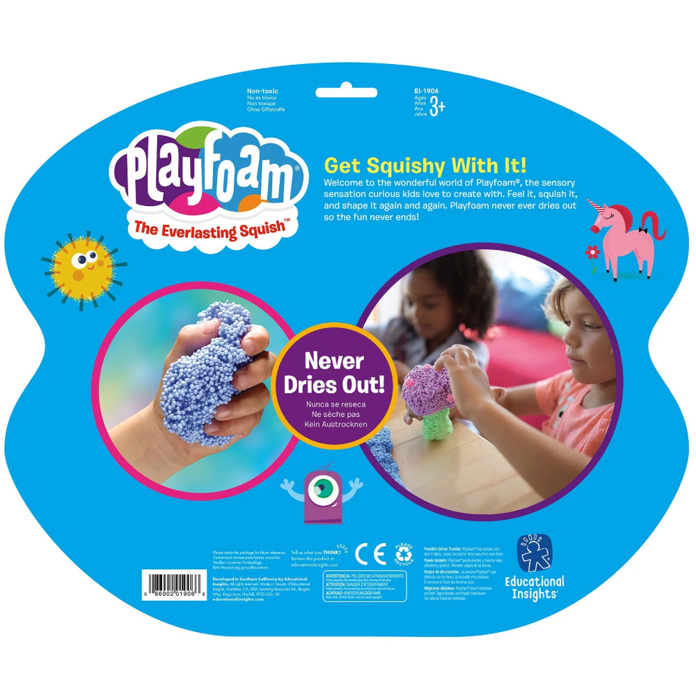 PlayFoam foam clay classic & sparkle 8 stks 3 jr+