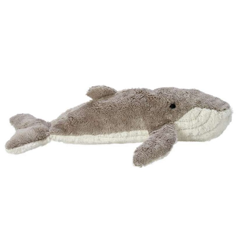 Senger Naturwelt warmte knuffel walvis klein 2 mnd+ 100% organisch katoen + kersenpit