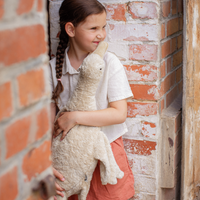 Senger Naturwelt warmteknuffel gans linen groot 2mnd 4260429481453 b