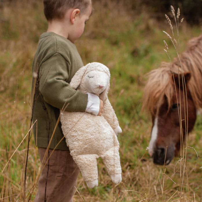 Senger Naturwelt warmte kussen schaap linen groot 2 mnd+ kopen