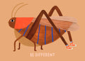 Petit Monkey ansichtkaart Be different PC61-R